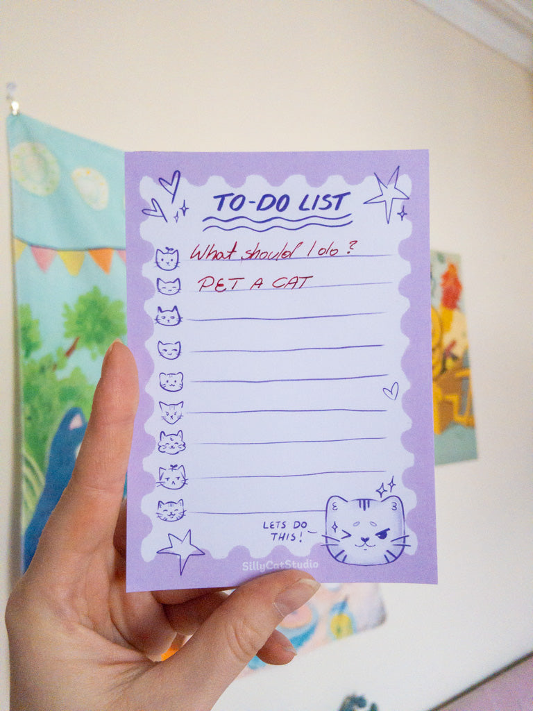 To-Do List Cats Notepad