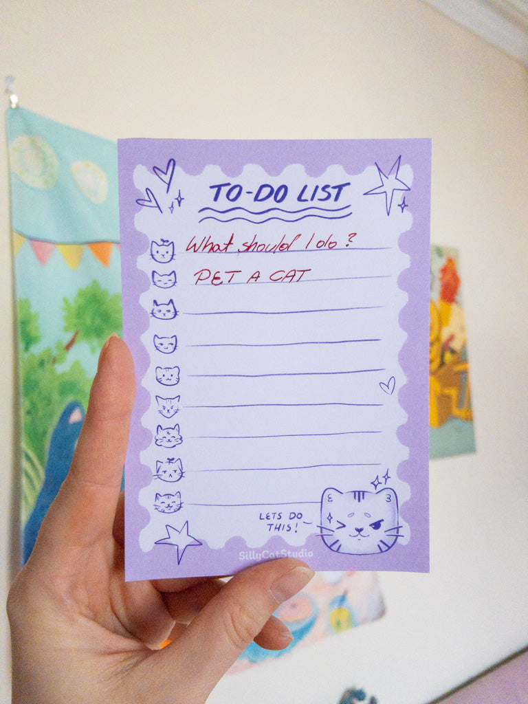 To-Do List Cats Notepad
