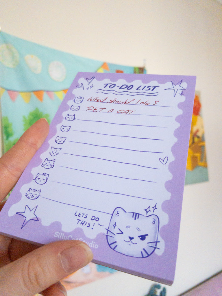 To-Do List Cats Notepad