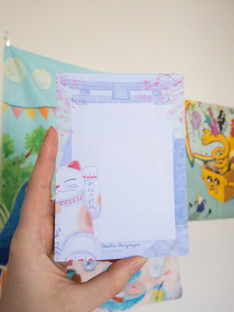 Maneki Neko Notepad