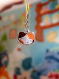 Calico Cat Acrylic Phone Charm