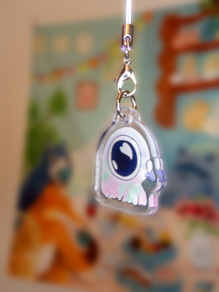 Silly Pigeon Phone Charm