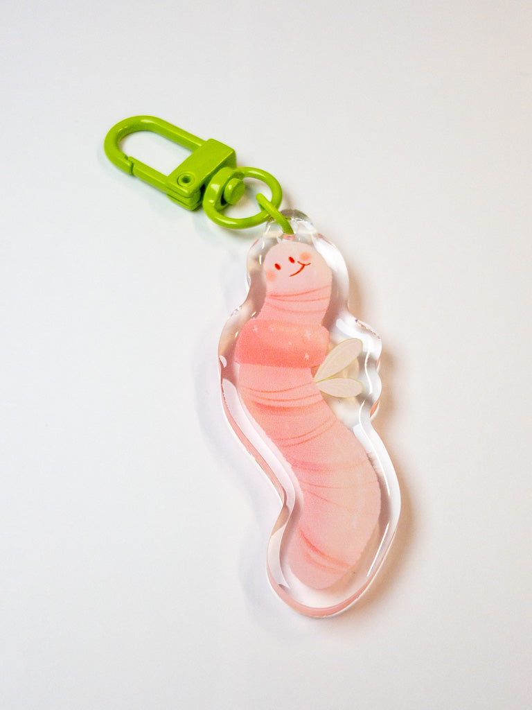Fairy Worm Keychain