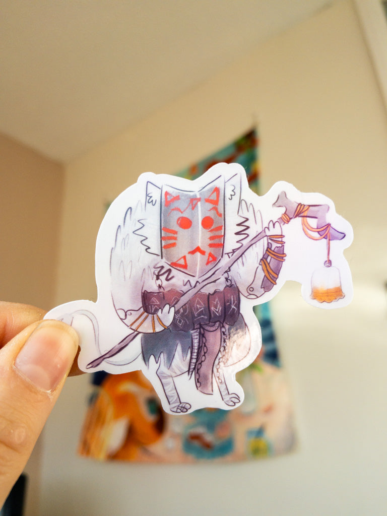 Monoco E33 Vinyl Holo Sticker