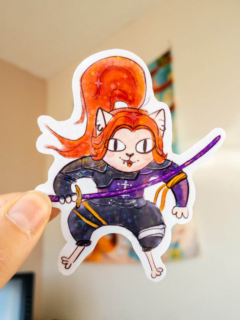 Maelle E33 Vinyl Holo Sticker