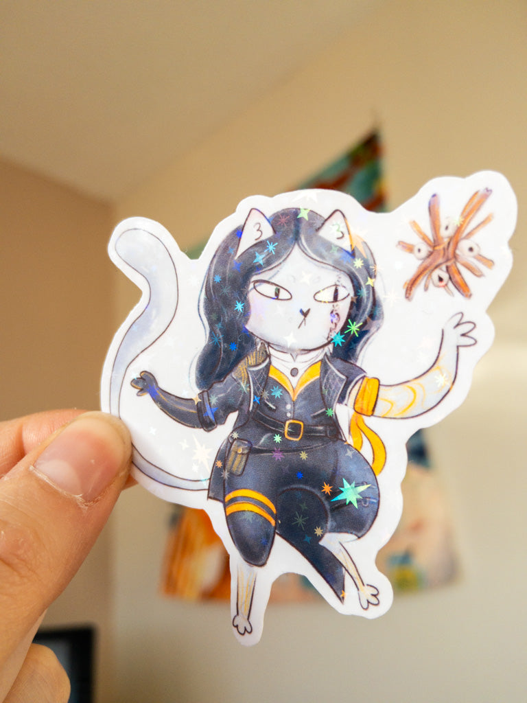Lune E33 Vinyl Holo Sticker