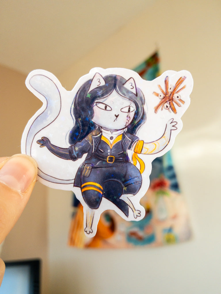 Lune E33 Vinyl Holo Sticker
