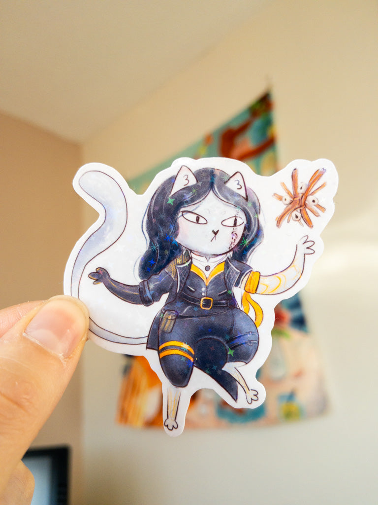 Lune E33 Vinyl Holo Sticker
