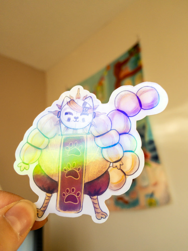 Esquie E33 Vinyl Holo Sticker
