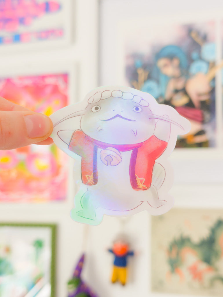 Namazu FF14 Holo Sticker