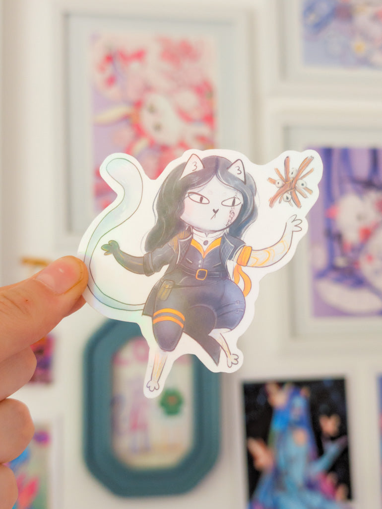 Lune E33 Vinyl Holo Sticker