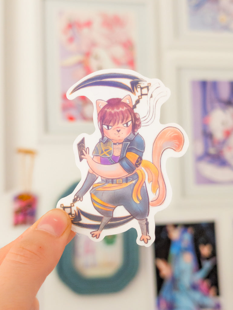 Sciel E33 Vinyl Holo Sticker