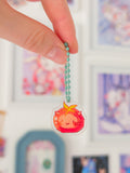 Tomato Cat Small Acrylic Charm