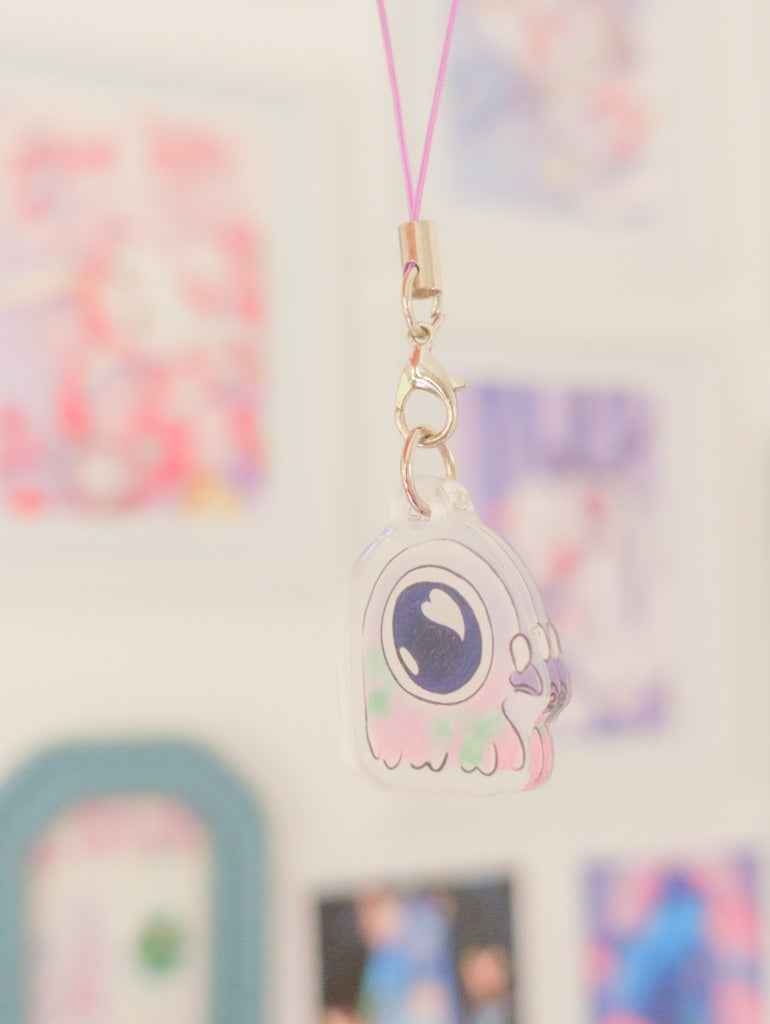 Silly Pigeon Phone Charm