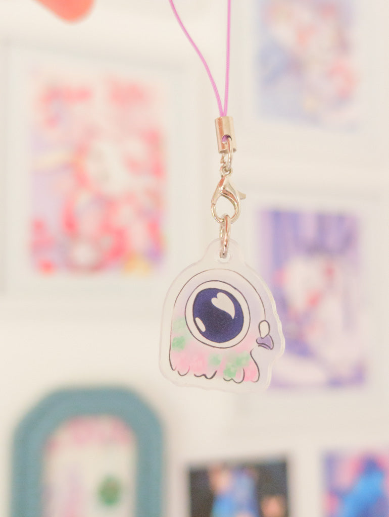 Silly Pigeon Phone Charm
