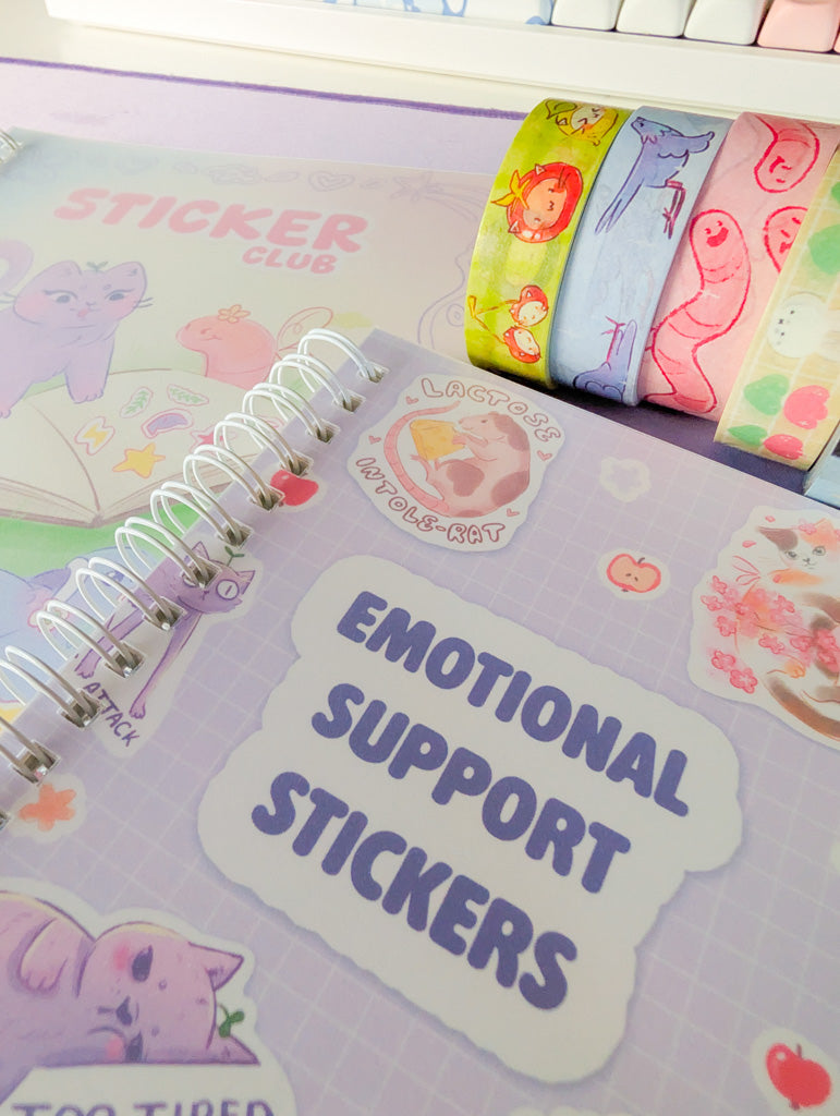 A6 Reusable Sticker Book