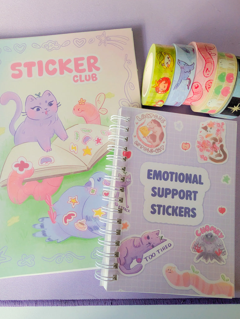 A5 Reusable Sticker Book