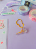 Gold Scissors Small Acrylic Charm
