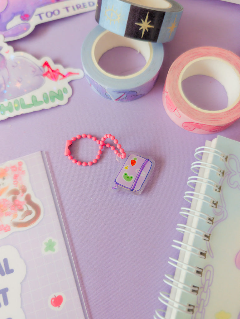 Journal Small Acrylic Charm
