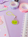 Alien Cat Phone Charm