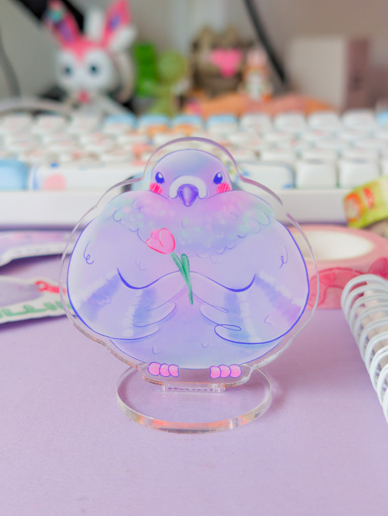 Pigeon Acrylic Standee
