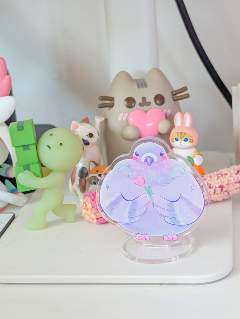 Pigeon Acrylic Standee