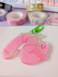 Large Magical Worm Keychain