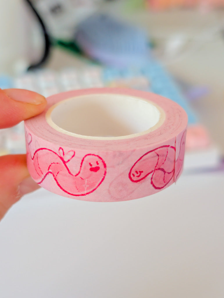 Fairy Worms Washi Tape