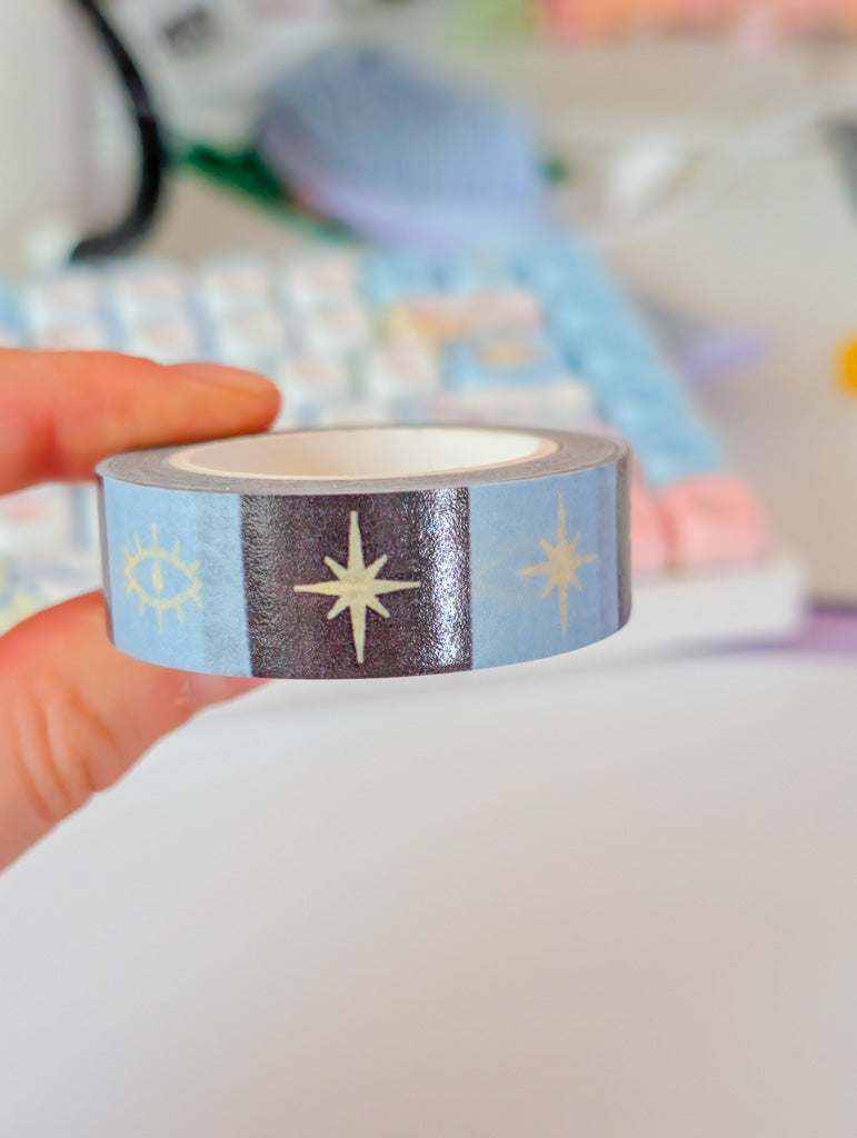 Dark Stars Deco Washi Tape
