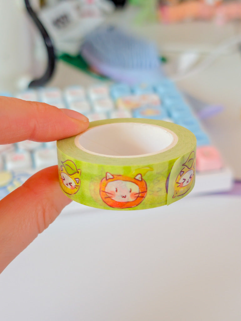 Fruit Cats Washi Tape