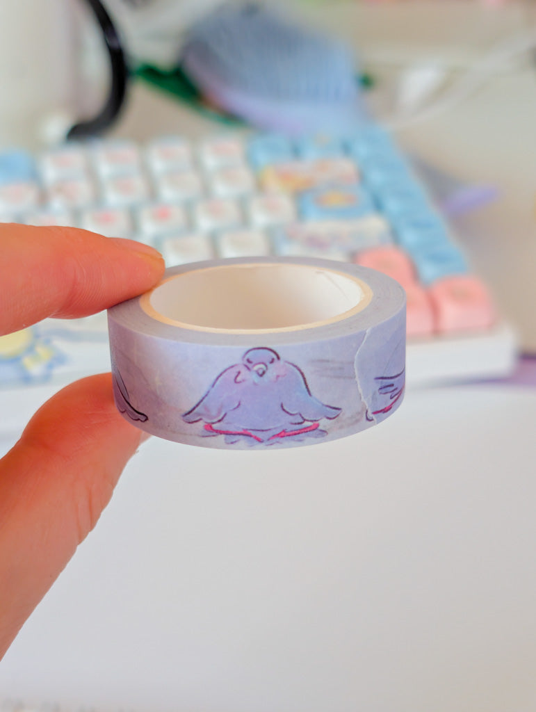 Pigeon Yoga Washi Tape