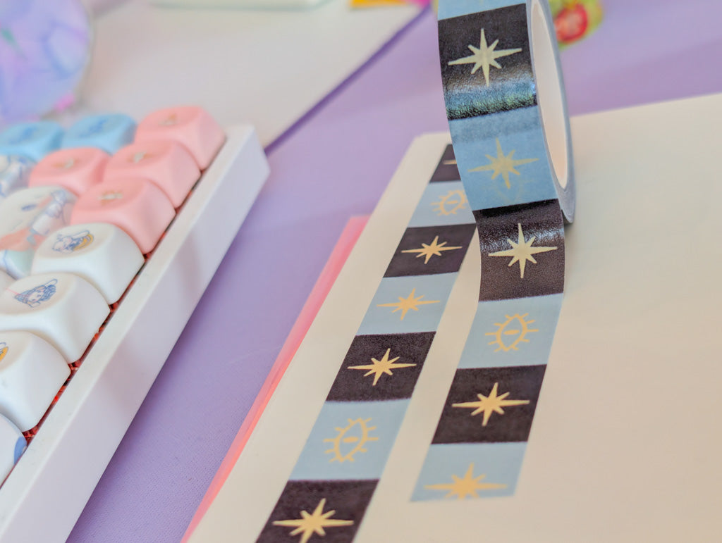 Dark Stars Deco Washi Tape