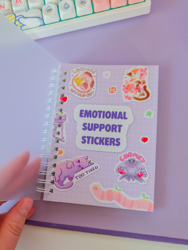 A6 Reusable Sticker Book