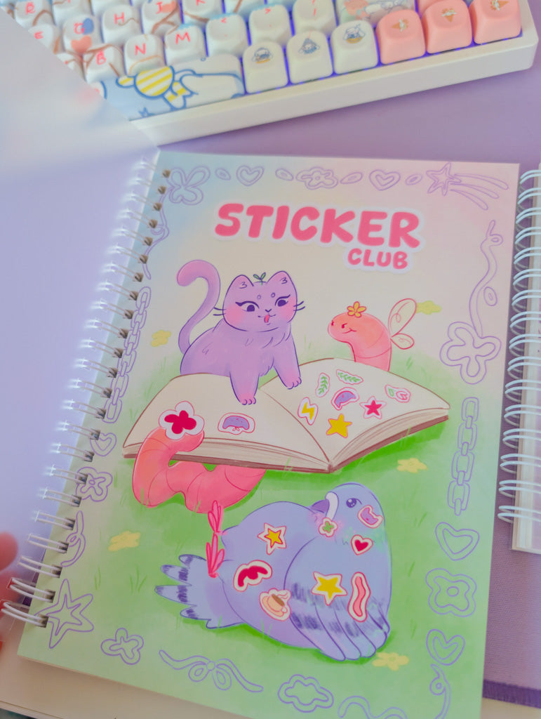 A5 Reusable Sticker Book