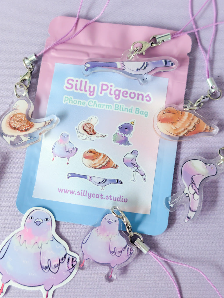 Silly Pigeon Mystery Bag