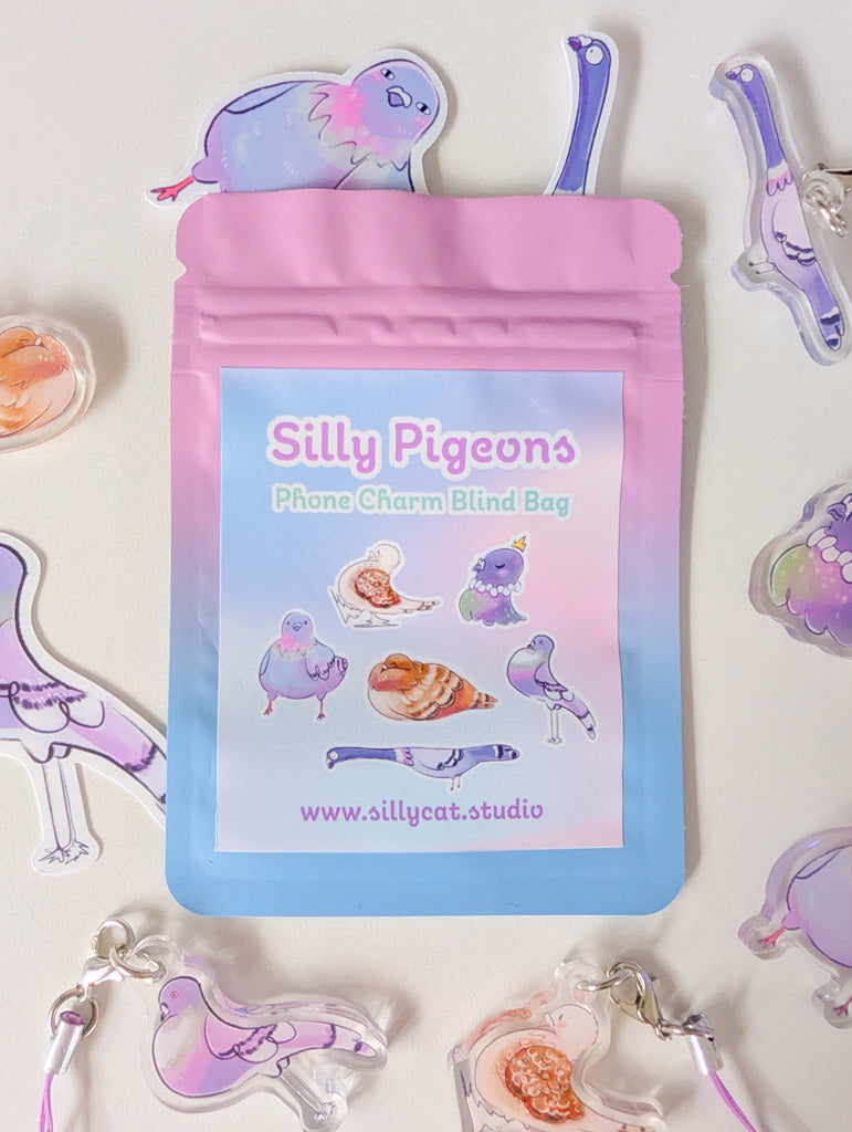 Silly Pigeon Mystery Bag