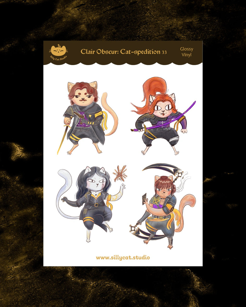 Expedition33 v1 Sticker Sheet