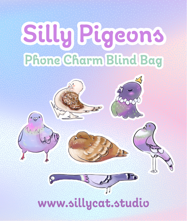 Silly Pigeon Mystery Bag