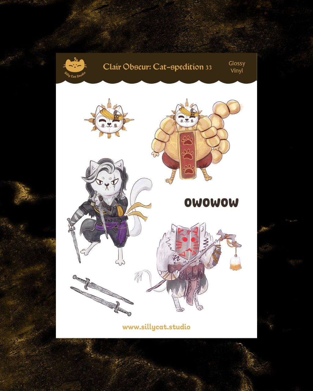 Expedition33 v2 Sticker Sheet