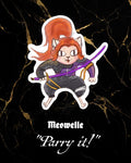 Maelle E33 Vinyl Holo Sticker
