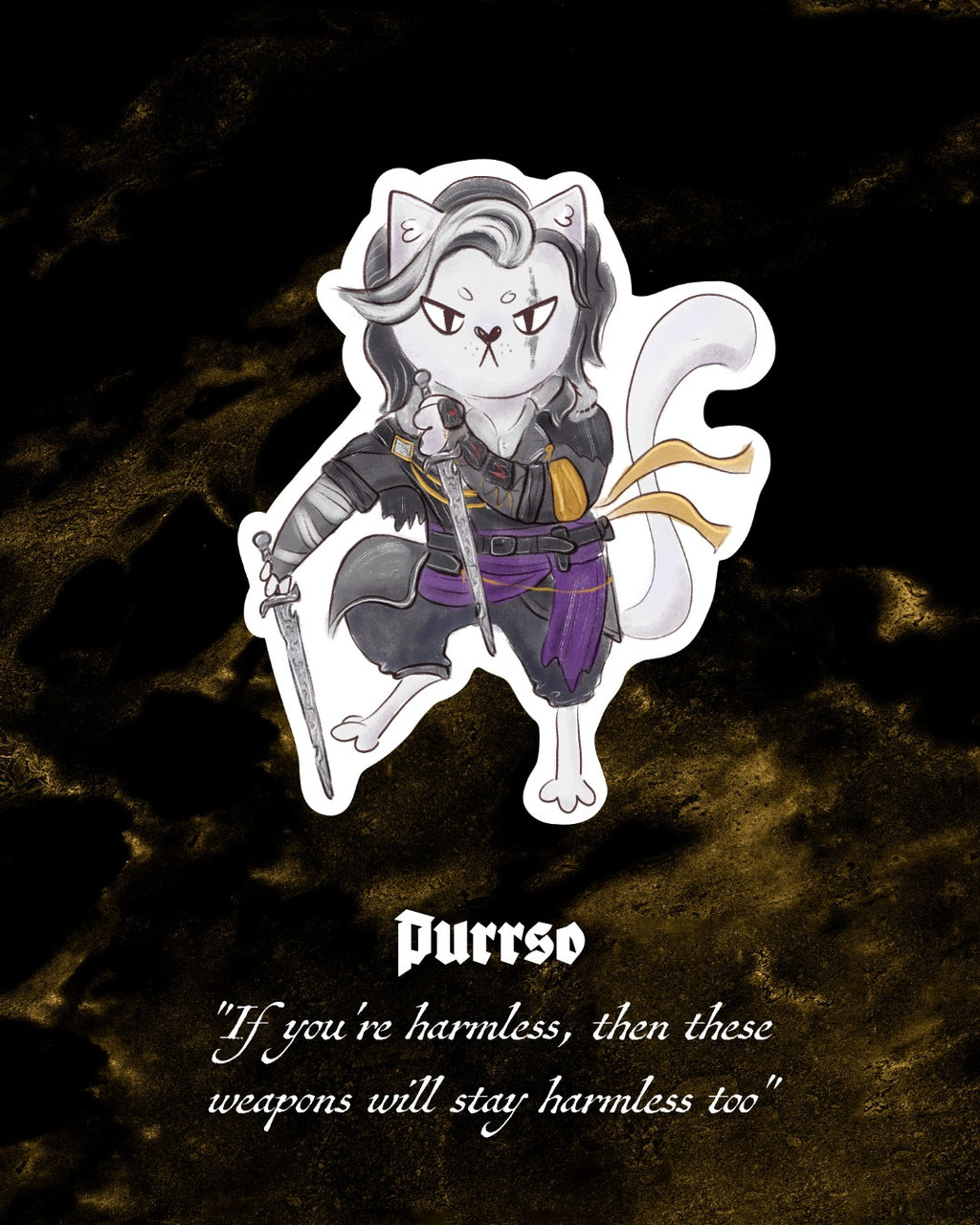 Verso E33 Vinyl Holo Sticker