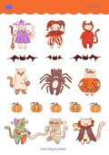 Silly Cat Sticker Club 1 Month